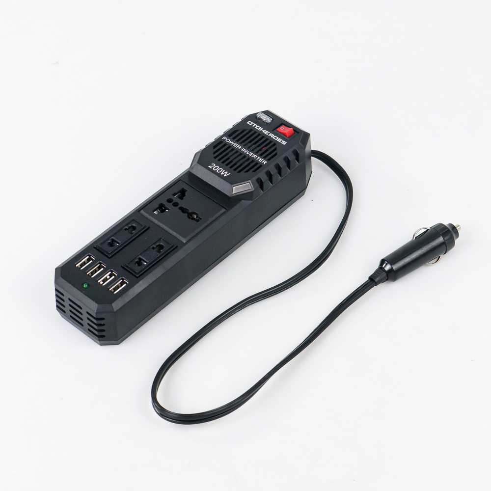 Jual 200W 12V Power Inverter Car Adaptor Charger Converter