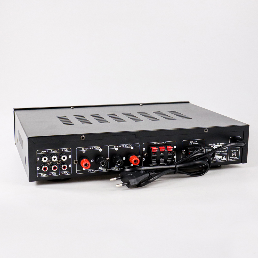 Sunbuck Audio Bluetooth Amplifier Karaoke 5CH 600W - AV-608BT
