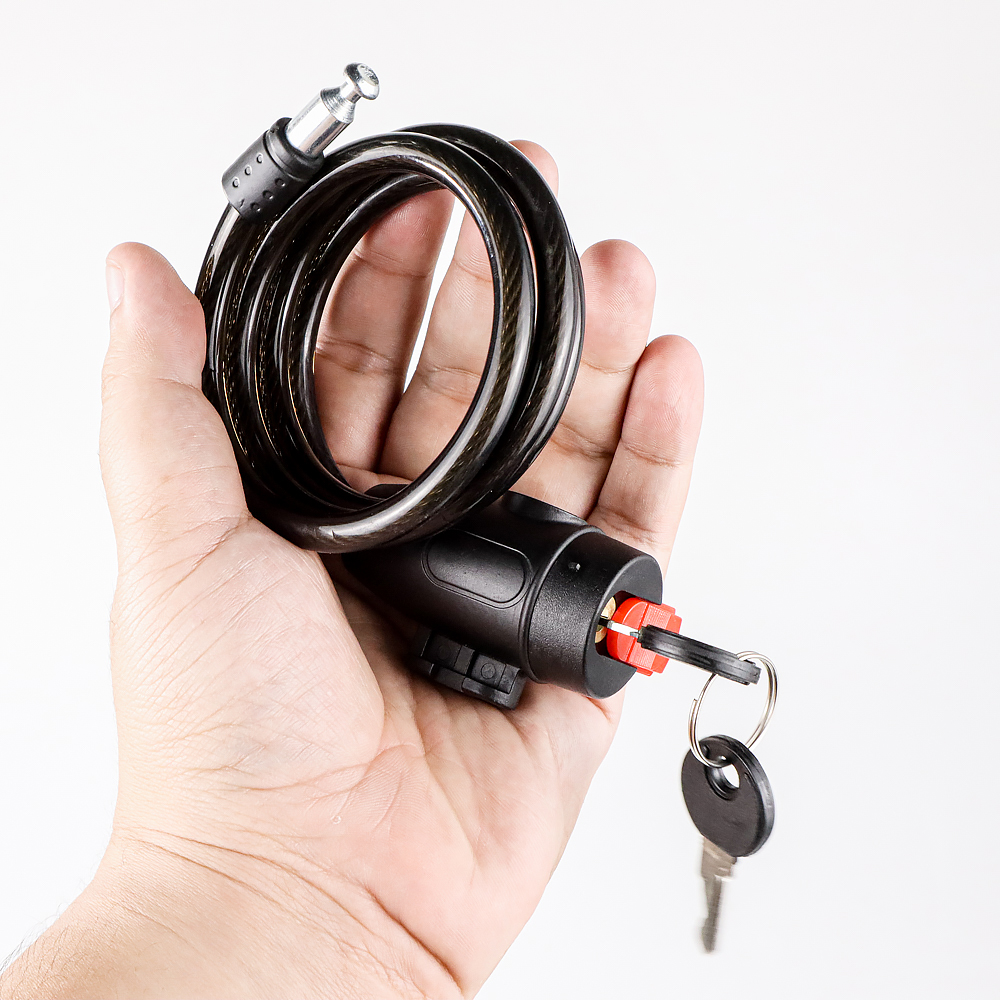 TaffGUARD Kunci Gembok Sepeda Anti Maling Baja Lock - TY588YZ