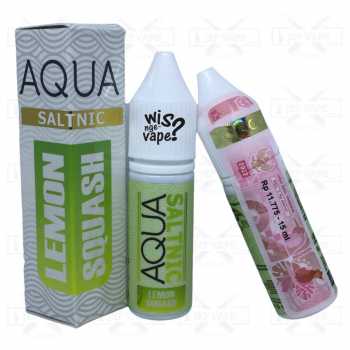 Aqua SaltNic Lemon Squash 15ml - Salt Nic Liquid Vape By 9Naga