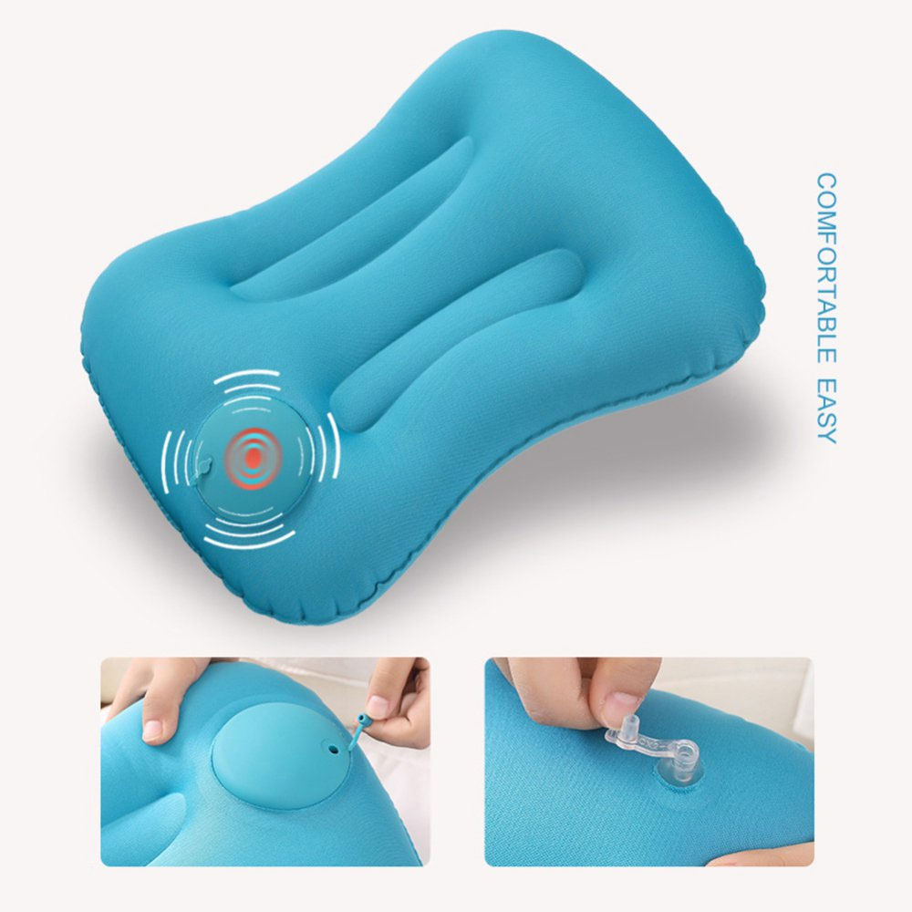 NKE Bantal Angin Portable Travel Inflatable Aeros Pillow - F8057