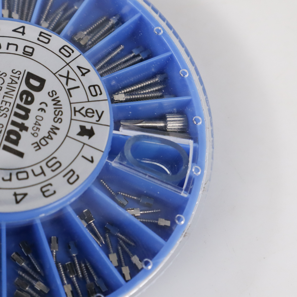 NORDIN Baut Gigi Dental Conical Screw Post Stainless Steel 120 PCS - FL12