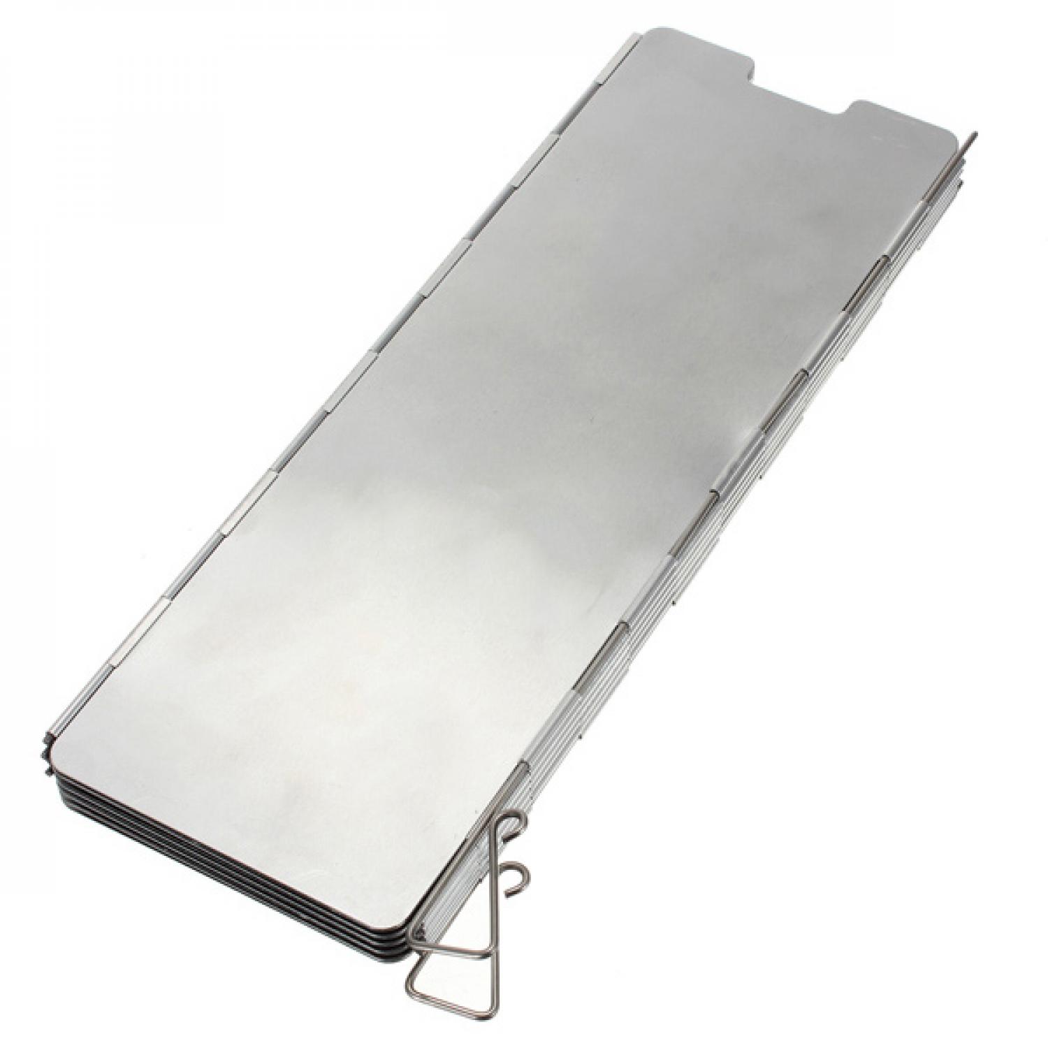 ELOS-10 Plat Penahan Angin Kompor Camping Stove Windshield Aluminium - E002