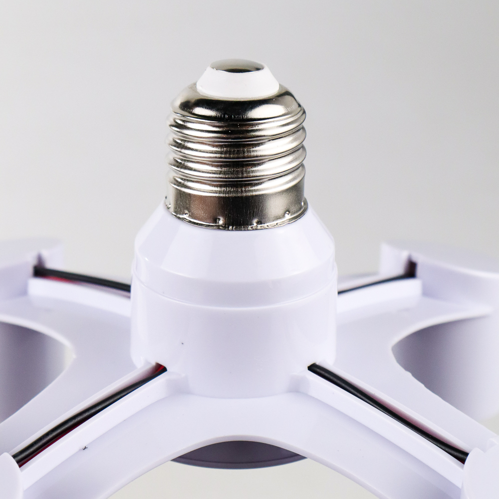 ASMTLED Fitting Lampu Bohlam Studio LED Minimalis Cabang 4 E27 220V - EEE3342B