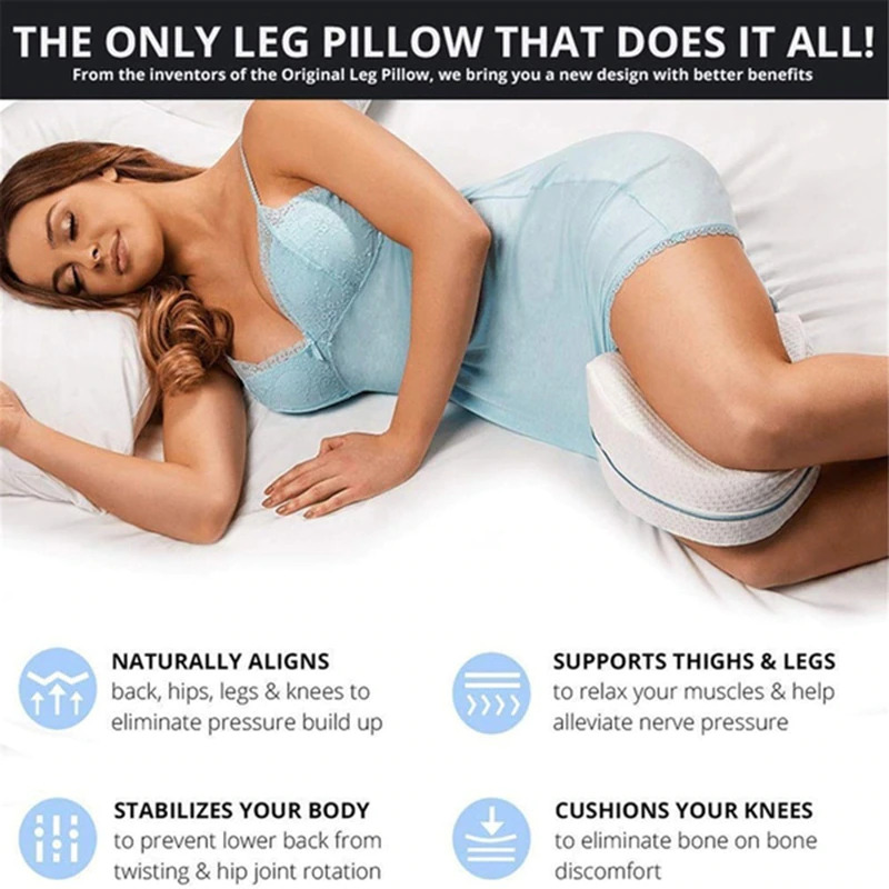 SweatDream Bantal Kaki Tidur Memory Foam Leg Sleeping Pillow - ZT-09