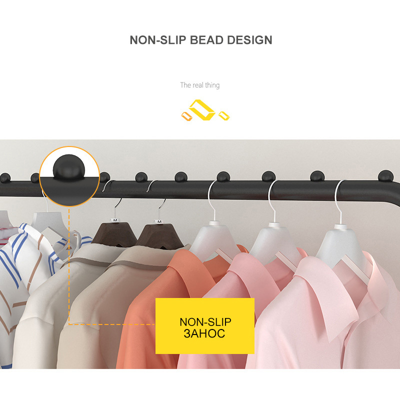 BKZ Stand Rak Gantungan Baju 110 x 40 x 150 cm with 8 Hooks - E017