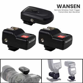Jual WANSEN Remote Wireless Flash Trigger Transmitter dan