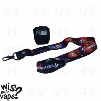 THUMB LANYARD HANDY POUCH - LEATHER CASE AUTHENTIC BY TRX x TURBO