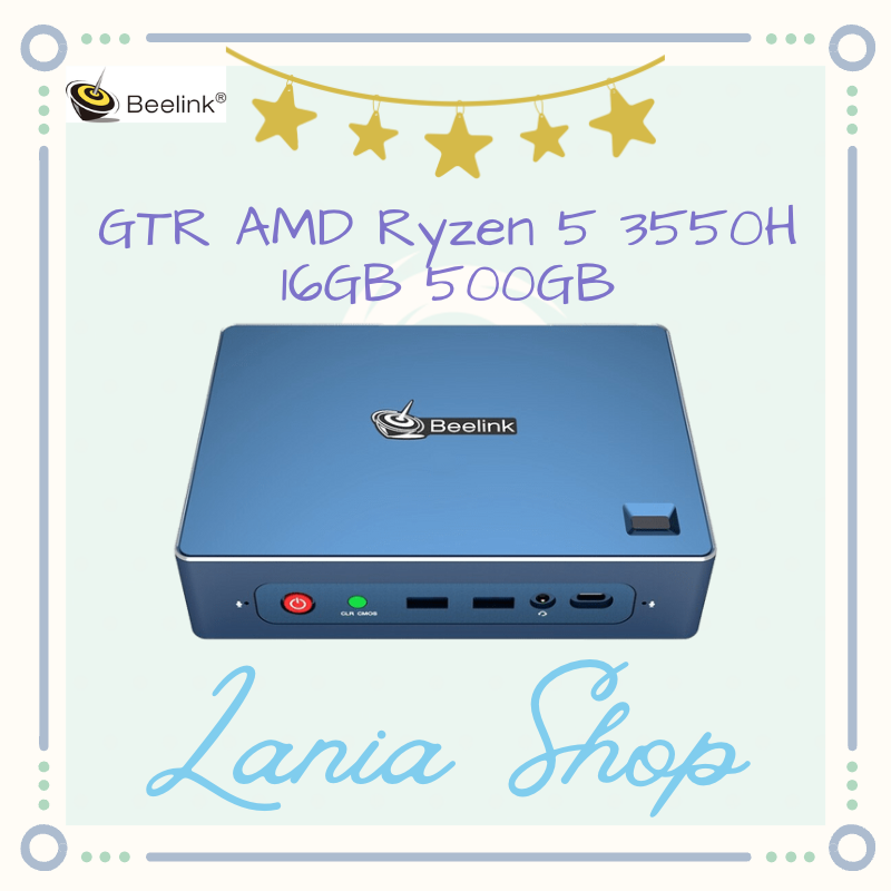 Jual BEELINK GTR New Version Mini PC AMD Ryzen 3550H 16GB