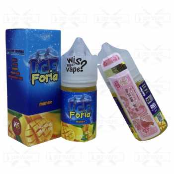 Iceforia Mango 30ml - Ice Foria Salt Nic Liquid Vape By Omnilab