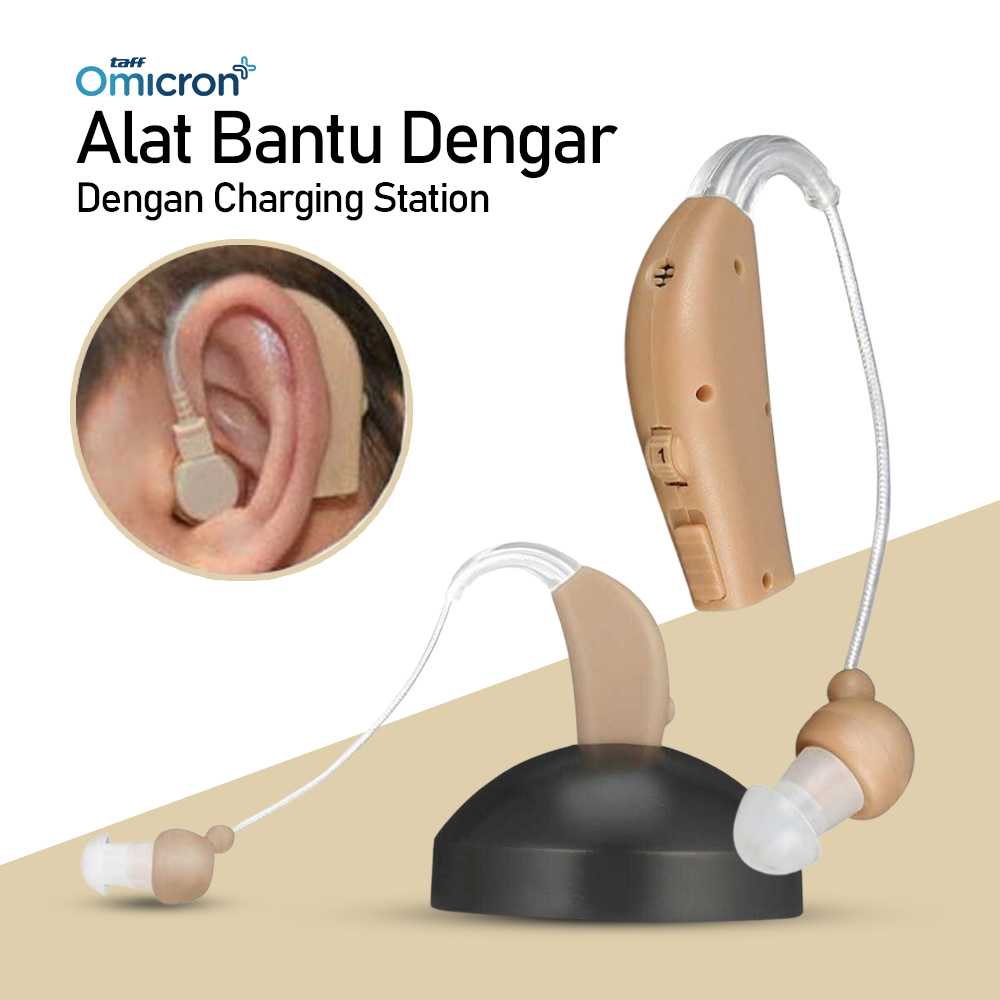 Jual TaffOmicron Alat Bantu Dengar Hearing Aid Charging Station