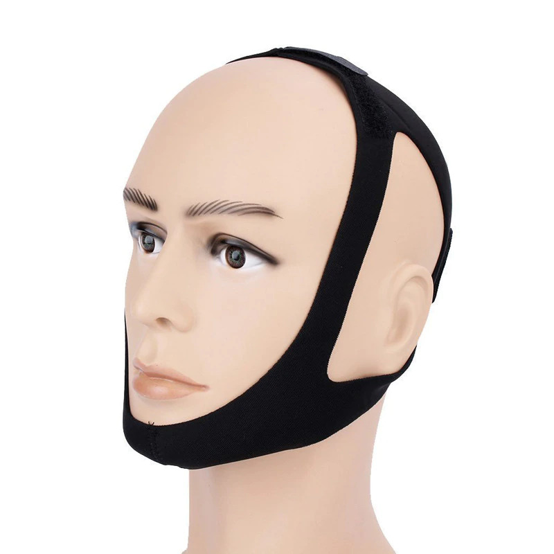 Sabuk Tidur Anti Ngorok Snoring Solution Chin Rest Band Strap - AO55