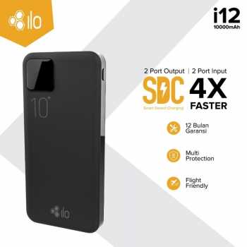 Hippo PowerBank ILO i12 10000mAh Smart Detect Charging