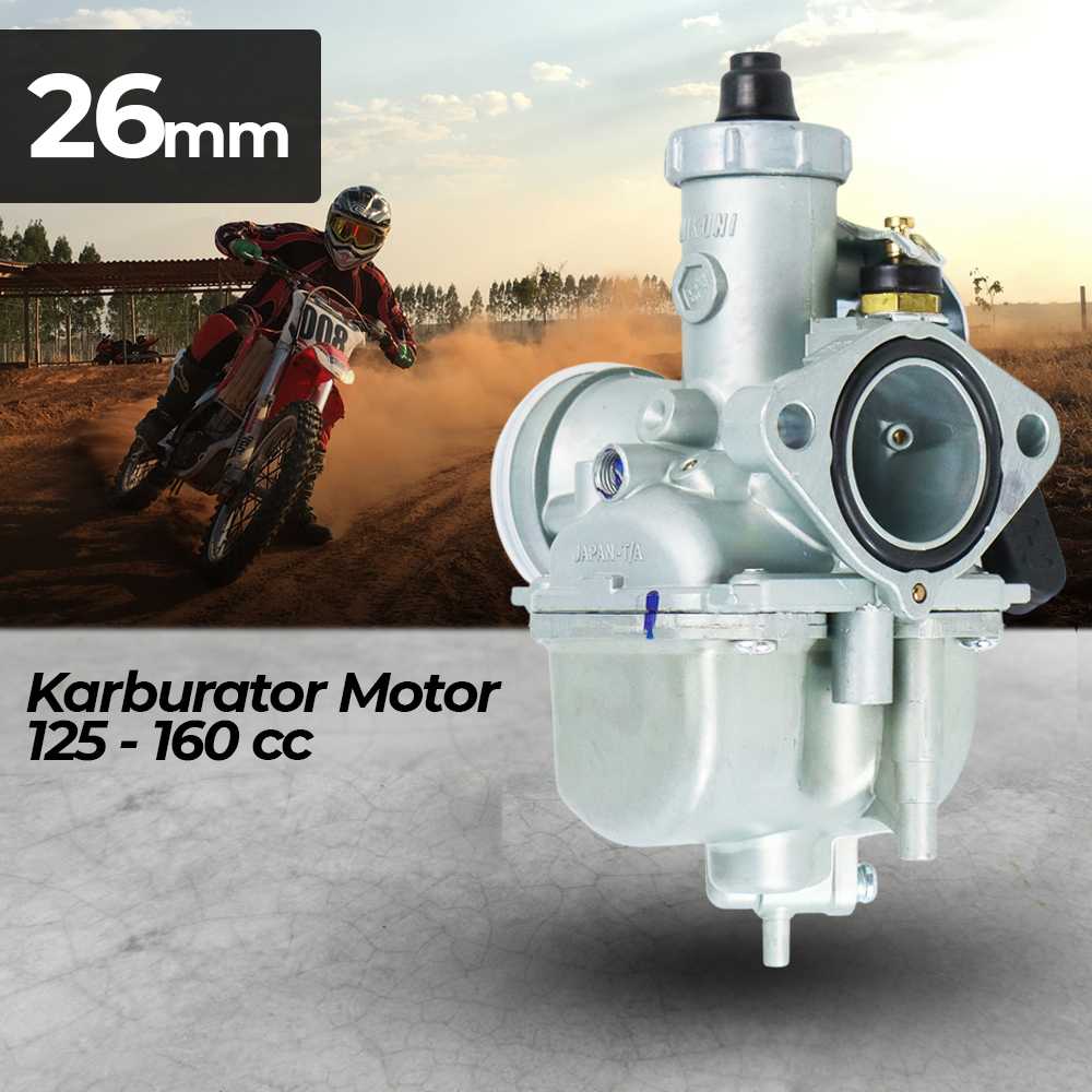 Jual MIKUNI Karburator Motor Carburetor Engine Motorcycle 26mm