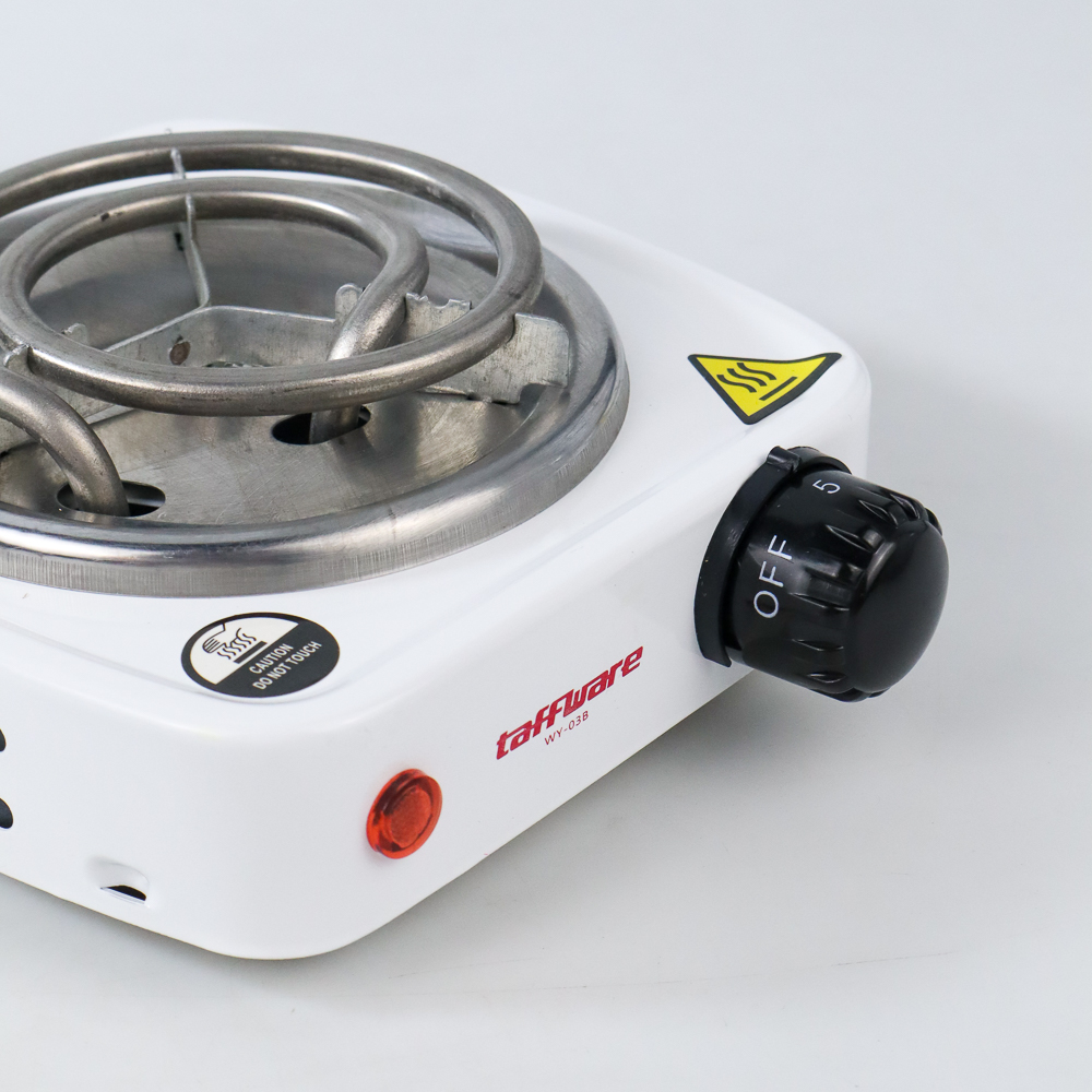 Taffware Kompor Listrik 1 Tungku Mini Portable Coil Hot Plate 500W - WY-03B