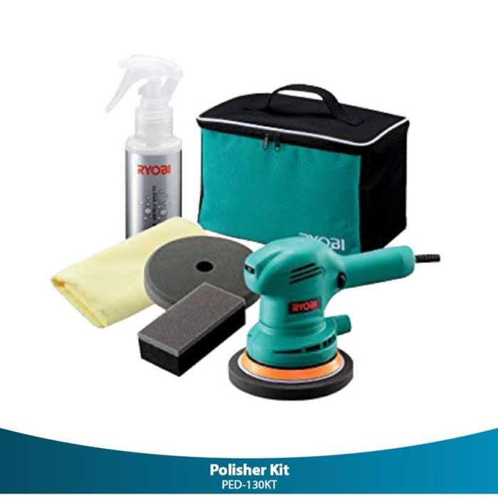 Jual Ryobi PED130KT Sander Polisher Kit Mesin Poles Mobil