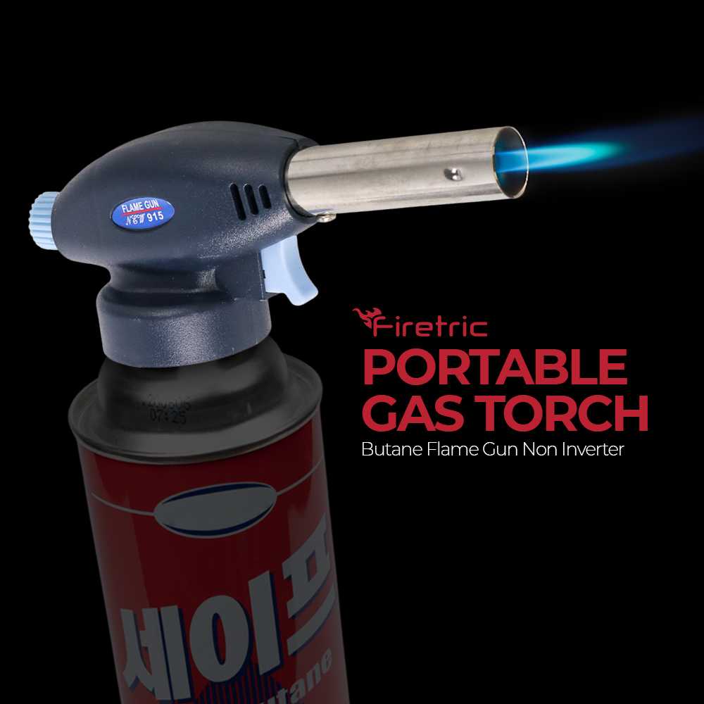 Jual Firetric Portable Gas Torch Butane Flame Gun Non Inverter