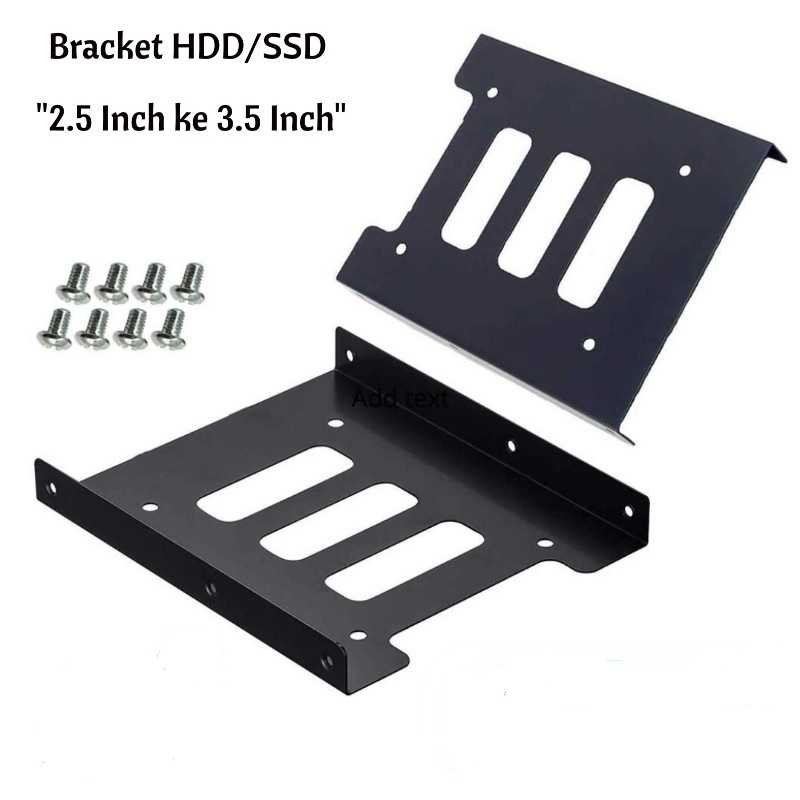 Jual Bracket Mounting SSD HDD 2.5 Inch ke 3.5 Inch