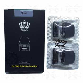 Cartridge Uwell Crown D 3ml - Empty Replacement Pod Catridge