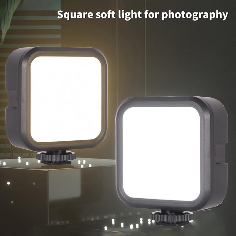 BLUELANS Lampu Kamera Mini Portable Light LED 1200mAh 3in1 Color - WL62