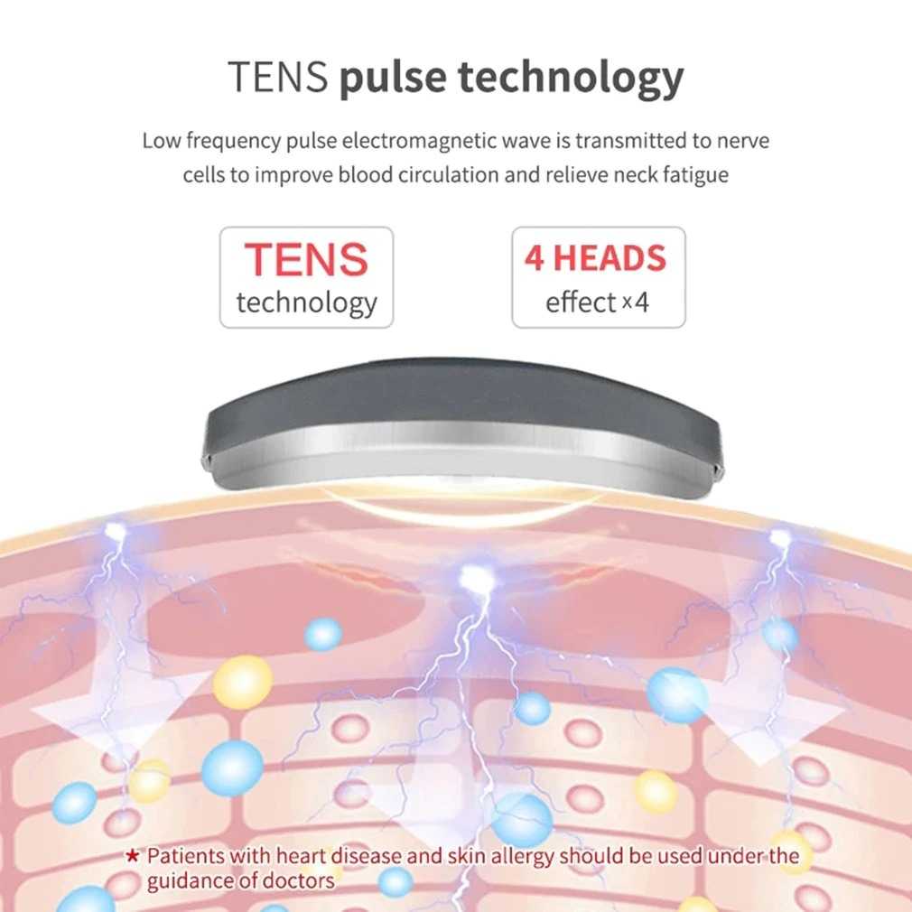 U-Kiss Alat Pijat Elektrik Terapi Leher Punggung Vertebra Massager - PK-718
