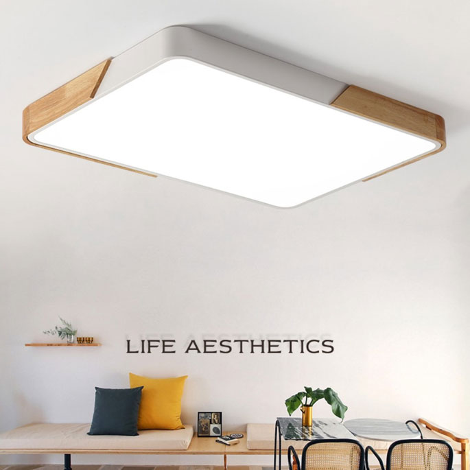TaffLED Lampu Plafon LED Ceiling 24W 30x5cm Dimmable 3in1 Color - QSX-23