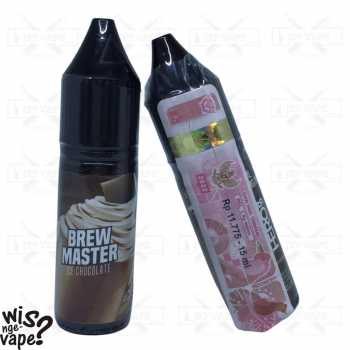 Brew Master Ice Chocolate 15ml -Brewmaster Salt Nic Liquid Hero57