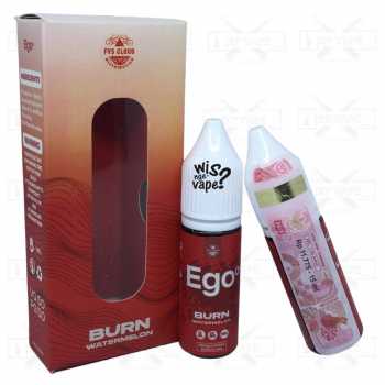 EGOO Ego Burn Watermelon 15ml - Salt Nic Liquid Vape By FVS Cloud