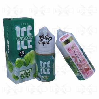 Ice Trilogy Mint Frosty 30ml - Salt Nic Liquid Vape By Trilogy