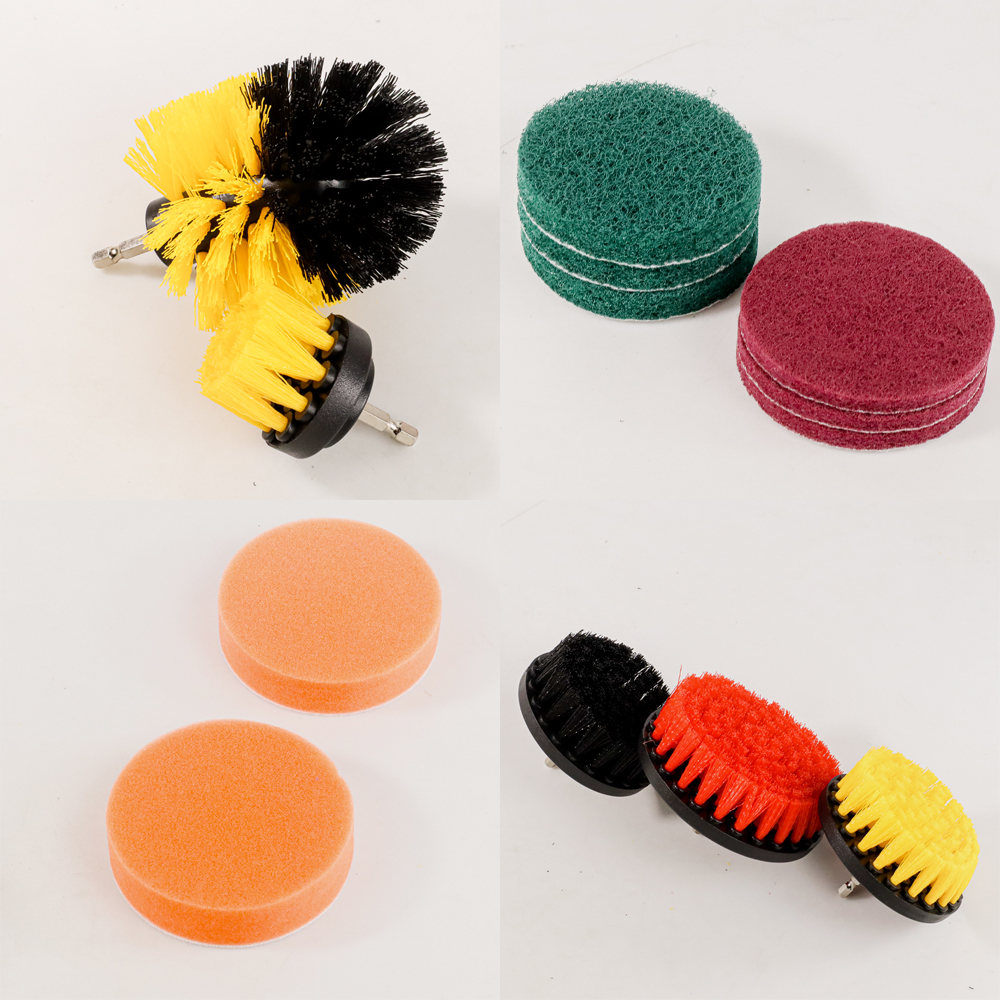 UNTIOR Kepala Sikat Pembersih Car Polisher Bathroom Kit 15 PCS - UT01