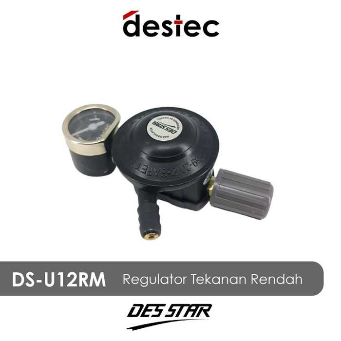 Jual DesStar DSU12RM Regulator Gas Tekanan Rendah Meter Handle