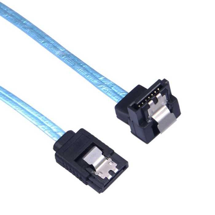 thumbnail image 2 of Corsair Premium Sleeved SATA Data Straight Connectors_ • Pris 2 of 10