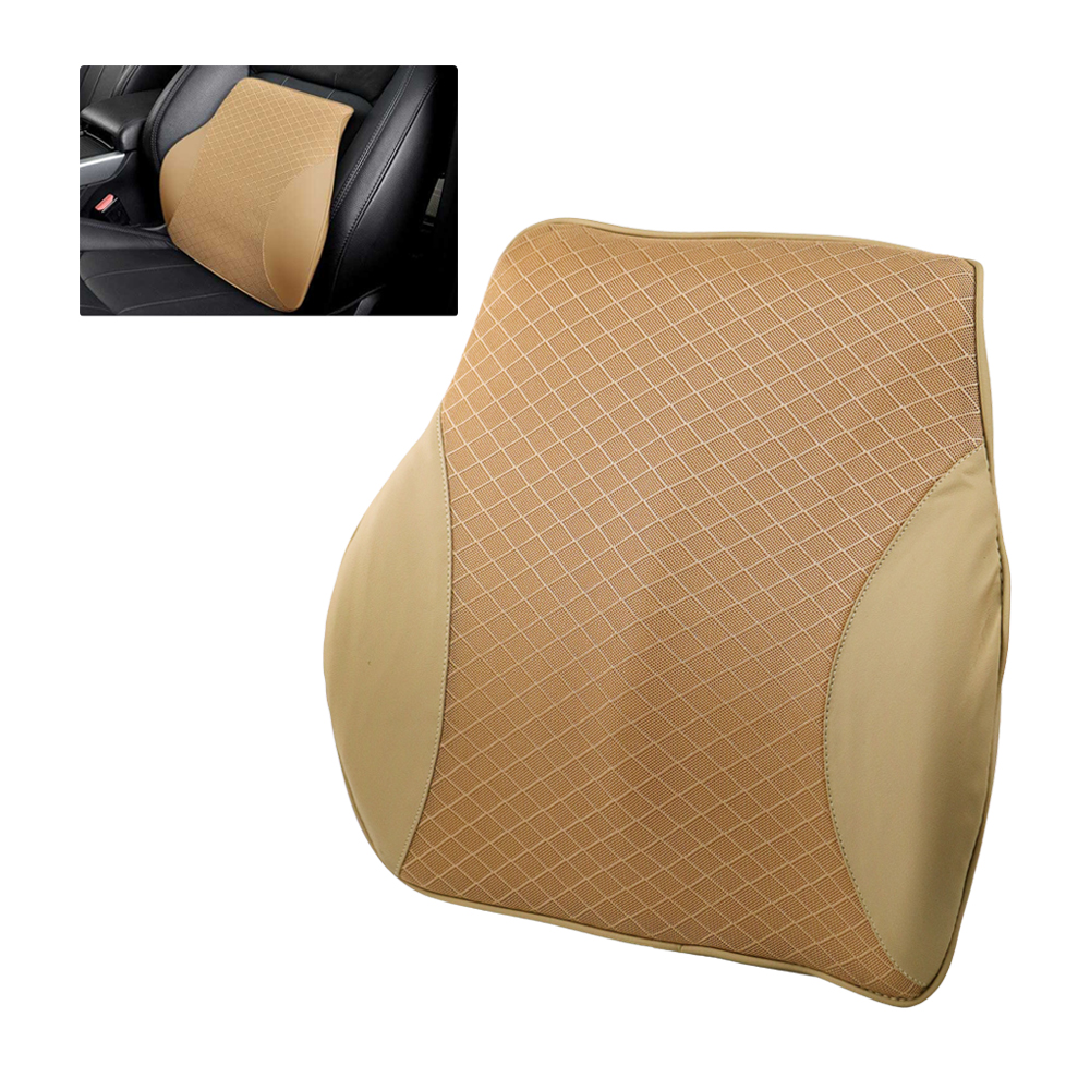MALUOKASA Bantal Punggung Mobil Memory Foam Lumbar Support - M3D