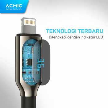 Jual ACMIC DIGILINE USB C to Lightning Cable PD Fast Charging