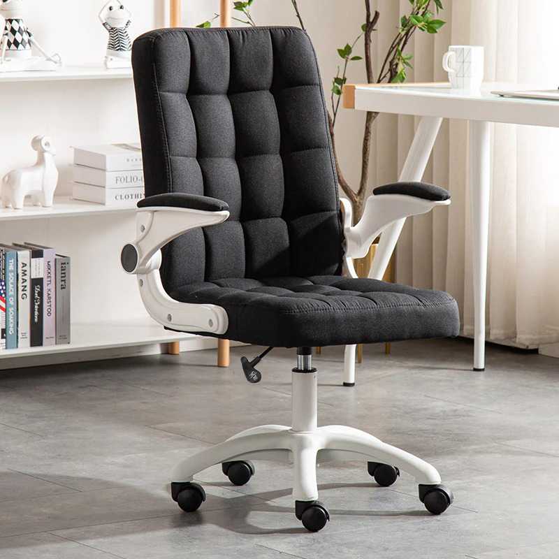 Jual Comfort Kursi Kerja Kantor Office Chair Lift Swivel Fabric