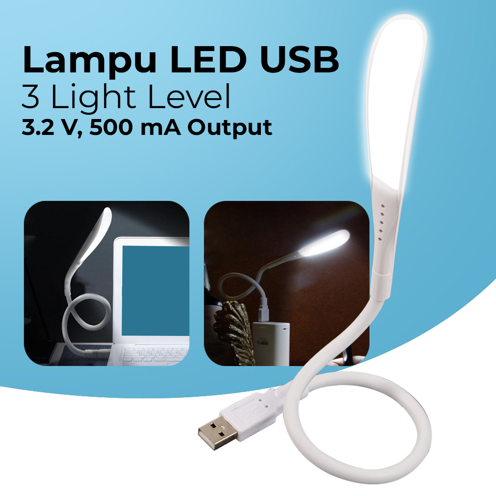Centechia Lampu Baca USB LED Reading Lamp Natural White 2.8W 3.2V - T1A