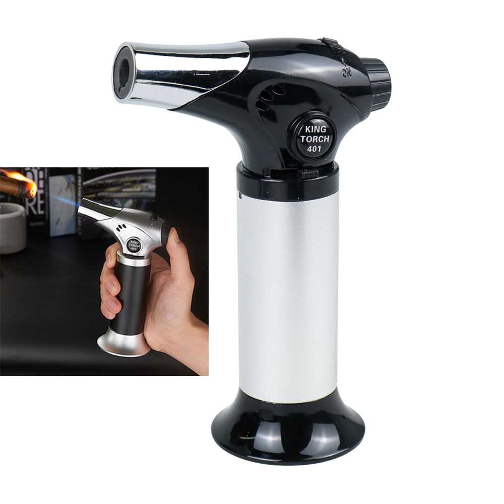 Jual KING TORCH Portable Gas Blow Torch Butane Flame Gun BS401