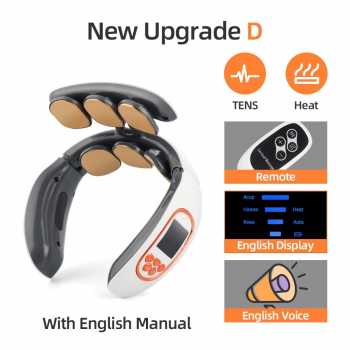 ForeverLily Alat Pijat Leher Elektrik Terapi Bahu Neck Massager - D-LM2