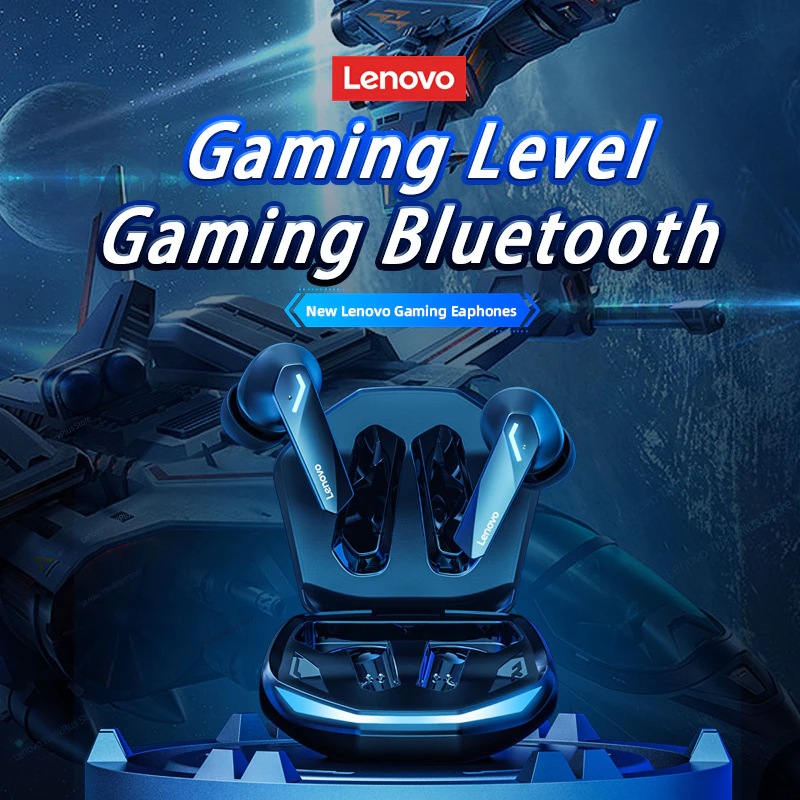 LNV Earphone Bluetooth 5.3 TWS Gaming HiFi Low Latency - GM2 PRO