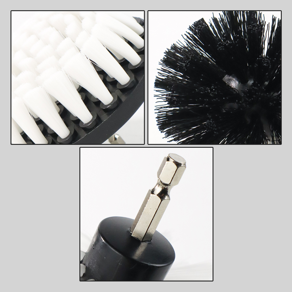 UNTIOR Kepala Sikat Pembersih Brush Car Polisher Kit 3 PCS - DB003