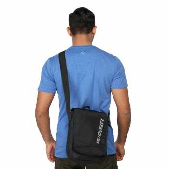Eiger Tas Selempang 910003889 001 Traverse 1.0 Shoulder Bag 5L Black