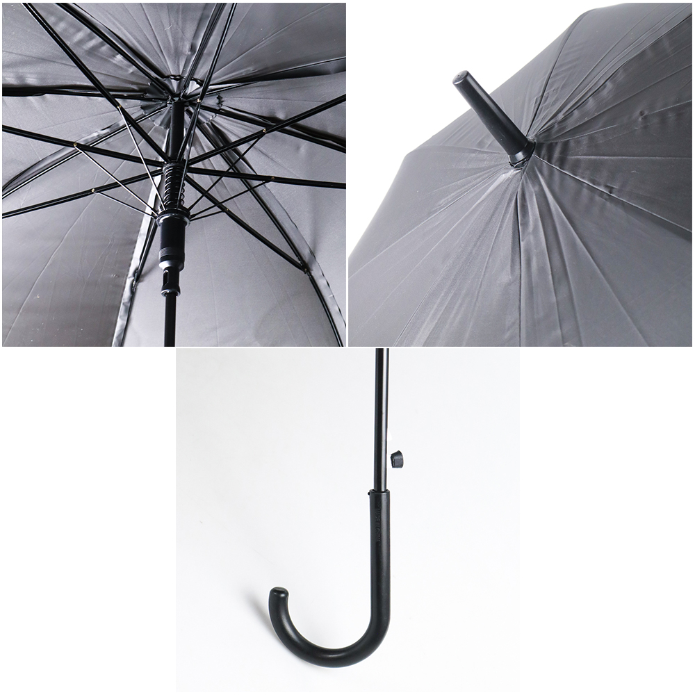 Fancytime Payung Polos PVC 8 Bone 90cm - P075