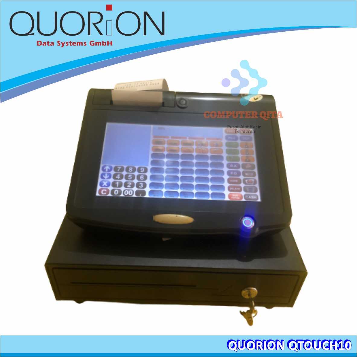 Jual MESIR KASIR QUORION TOUCH 10 INCH ALL IN ONE POS SYSTEM