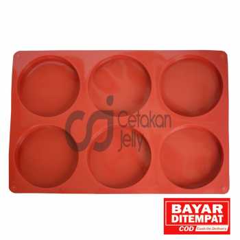Jual CJ Cetakan Silikon Puding Kue Jelly Round Shape x