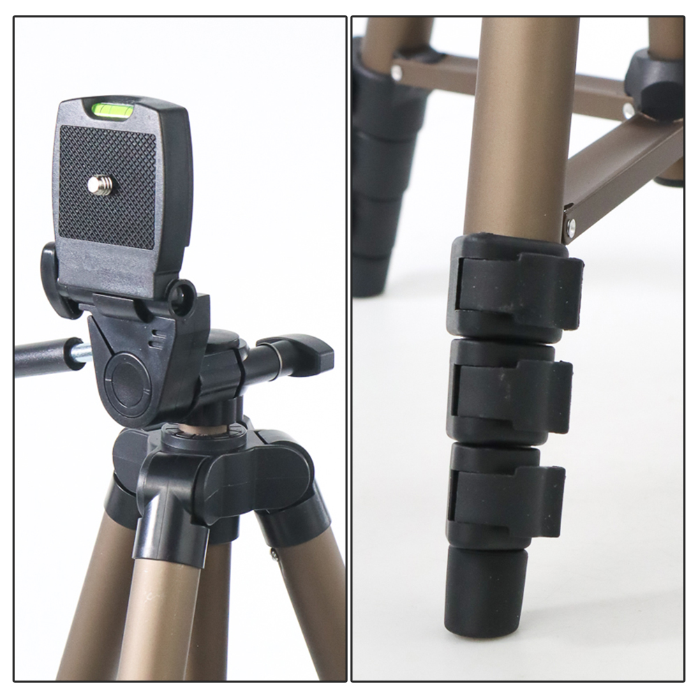 Weifeng Tripod Kamera 4 Section Lightweight Anti Slip 1.2M - WT3130