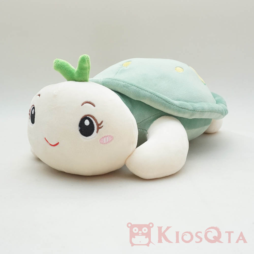 boneka kura kura cute turtle tempurung motif buah alpukat hijau
