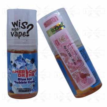 American Drink Blue Ice BubbleGum 30ml - Pods Friendly Liquid R57