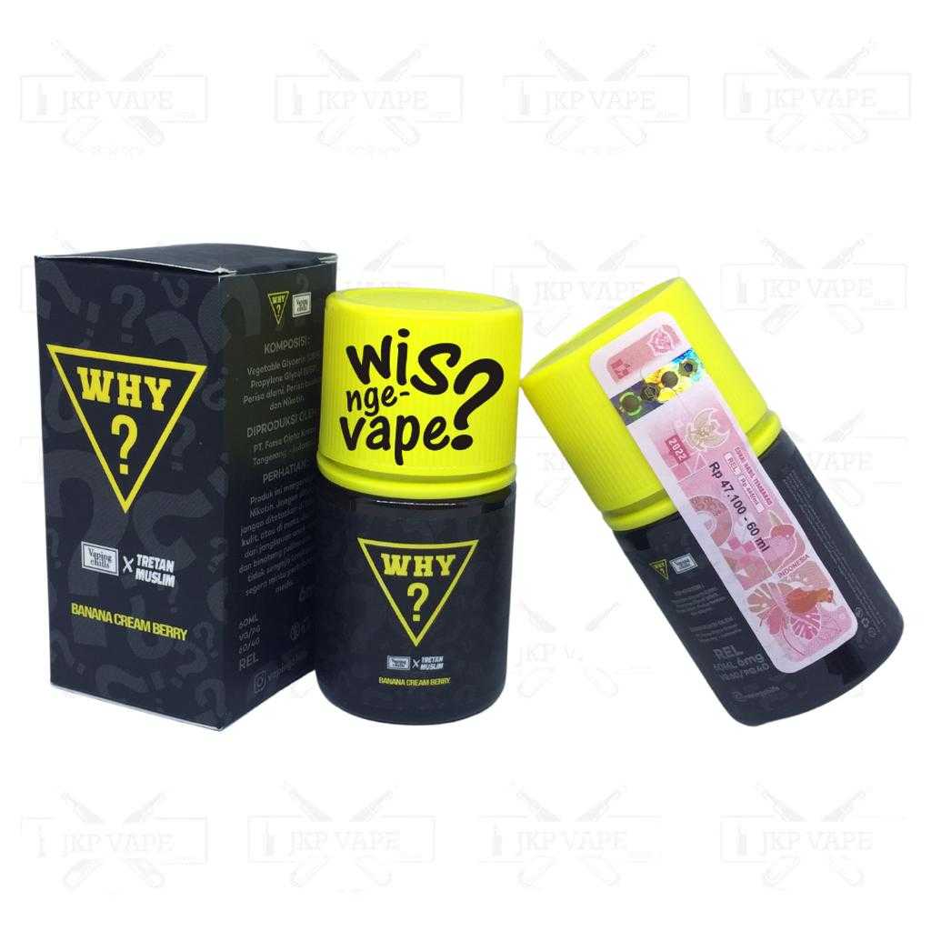 Jual WHY Banana Cream Berry 60ml Liquid Vaping Chills Trestan