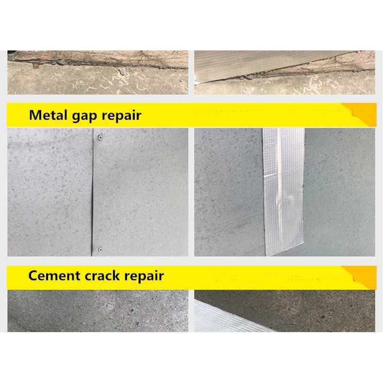 TaffGUARD KYTO Lakban Aluminium Foil Butyl Waterproof Anti Bocor 0.8mm - LS549 - Gambar 6