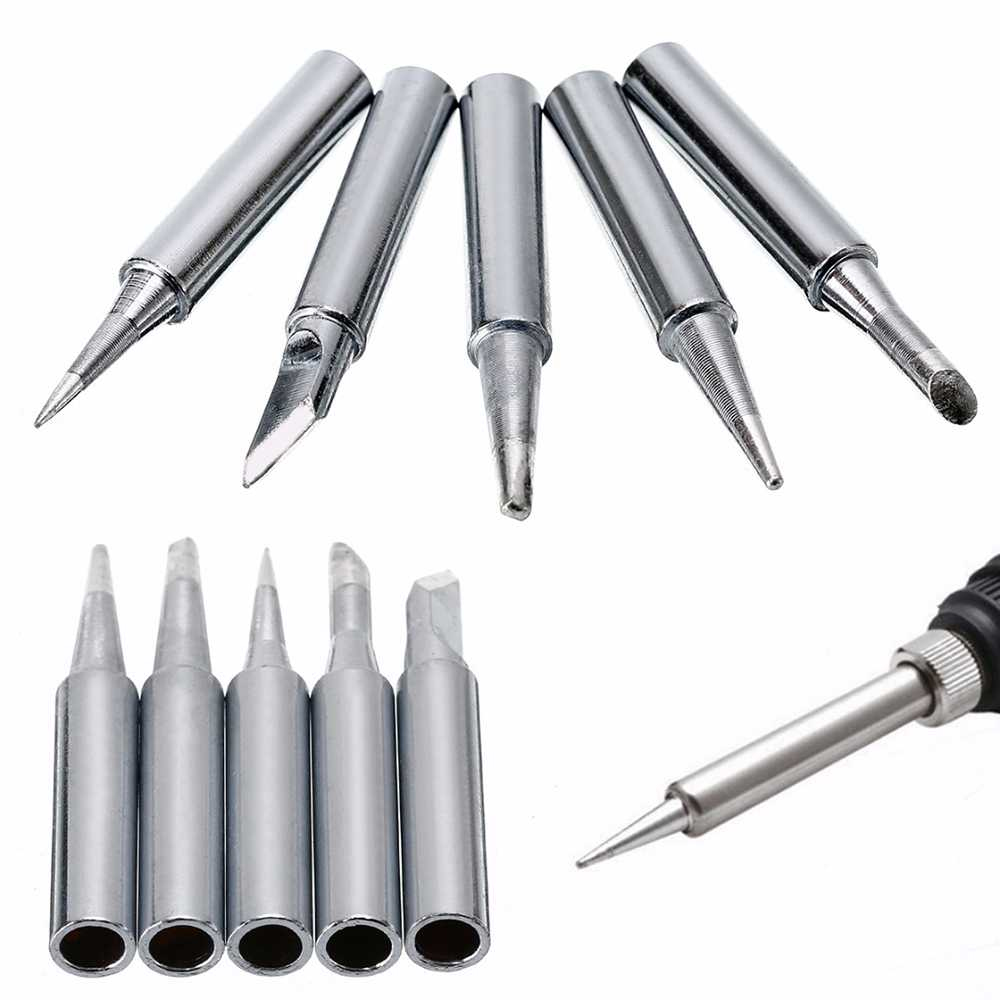 Mayitr Set Mata Solder Station Tool Iron Tip 900M-T 5 PCS - BI5044